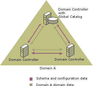 R�plication intra-site avec un domaine unique